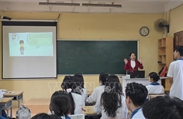 Nữ giáo viên tiên phong trong áp dụng công nghệ vào bài giảng lịch sử