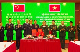 Đẩy mạnh hợp tác quản lý biên giới Việt - Trung