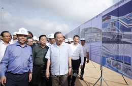 Tổng Bí thư Tô Lâm thăm Dự án Cảng Hàng không quốc tế Long Thành