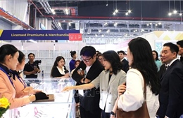 Hơn 100 thương hiệu tại Triển lãm cấp phép bản quyền và sáng tạo Việt Nam
