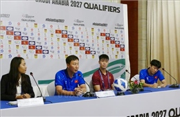 Hai đội Việt Nam - Lào khẳng định quyết tâm, hướng tới kết quả tốt nhất