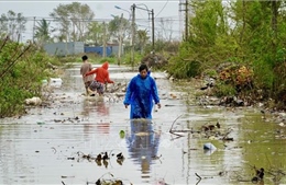 Mưa to gây ngập lụt cục bộ tại phường Quy Nhơn Đông