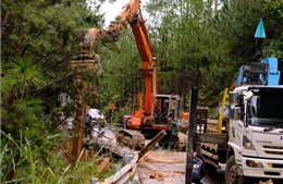 Lâm Đồng khẩn cấp gia cố đèo Mimosa lên Đà Lạt