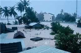 Mưa lũ khiến 85 nhà hư hỏng, 20.454 nhà ngập tại khu vực miền Trung