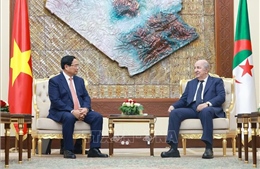 Thủ tướng Phạm Minh Chính hội kiến Tổng thống Algeria