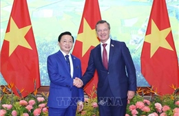 Phó Thủ tướng Trần Hồng Hà tiếp Phó Chủ tịch thứ nhất Hội đồng Liên bang Quốc hội LB Nga