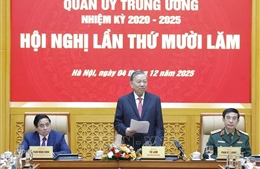 Tổng Bí thư Tô Lâm chủ trì Hội nghị Quân ủy Trung ương lần thứ 15