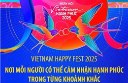 Vietnam Happy Fest 2025 - nơi mỗi người có thể cảm nhận hạnh phúc trong từng khoảnh khắc