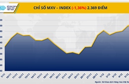 Thị trường hàng hóa mở cửa trong sắc đỏ, MXV-Index giảm gần 1,4%