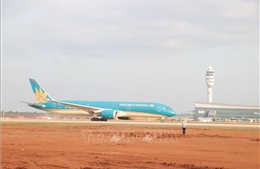 Chuyến bay kỹ thuật đầu tiên hạ cánh tại sân bay Long Thành