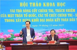 Phát huy vai trò nòng cốt chính trị của MTTQ trong xây dựng khối đại đoàn kết toàn dân tộc
