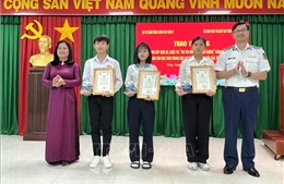 Bộ Tư lệnh vùng Cảnh sát biển 3 tổ chức các hoạt động tuyên truyền, giáo dục về biển đảo