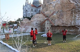 Rộn ràng không khí Giáng sinh ở các xứ đạo Hà Tĩnh