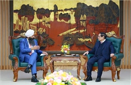 Thủ tướng Phạm Minh Chính tiếp Bộ trưởng Phát triển quốc tế Canada