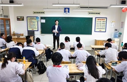 Các trường học ở Hà Nội duy trì ôn luyện linh hoạt, bám sát chương trình