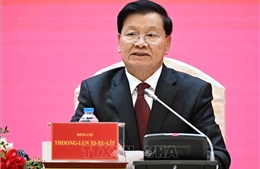 Tổng Bí thư, Chủ tịch nước Lào thông tin về Đại hội XII của Đảng Nhân dân Cách mạng Lào