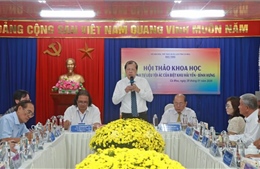 Hệ thống hóa tư liệu lịch sử, làm rõ chứng tích tội ác tại Biệt khu Hải Yến - Bình Hưng