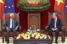 Tổng Bí thư Tô Lâm tiếp Chủ tịch Hội đồng châu Âu António Costa