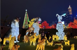 Kỳ ảo lễ hội ánh sáng tại Hong Kong (Trung Quốc)