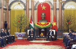 Chủ tịch nước Lương Cường tiếp Chủ tịch Hạ viện Jordan