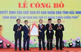 Công bố phường Song Liễu là 'Xã an toàn khu thời kỳ kháng chiến chống Pháp'