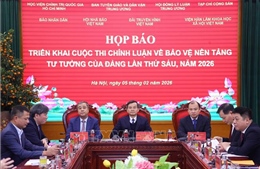 Phát động Cuộc thi chính luận về bảo vệ nền tảng tư tưởng của Đảng lần thứ Sáu, năm 2026