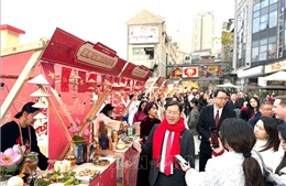 Xuân Bính Ngọ 2026: Hương vị Việt lan tỏa tại Hội chợ quốc tế mùa Xuân ở Trùng Khánh