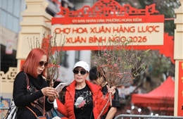 Chợ hoa Xuân phố cổ 2026 thu hút hơn 30.000 lượt khách mua sắm