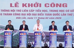 Tổng Bí thư Tô Lâm dự khởi công trường phổ thông nội trú tại xã Ea Rốk (Đắk Lắk)