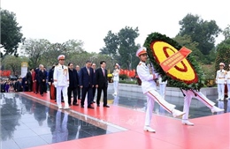 Lãnh đạo Đảng, Nhà nước tưởng niệm các Anh hùng liệt sĩ