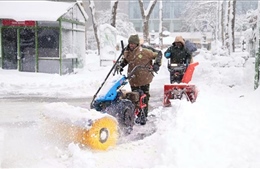 Miền Đông Bắc nước Mỹ nỗ lực dọn dẹp sau cơn bão tuyết dữ dội