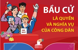Bầu cử là quyền và nghĩa vụ của công dân