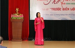 Thi ca hòa nhịp cùng khát vọng vươn mình của dân tộc