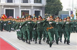 Các đơn vị ra quân huấn luyện, đẩy mạnh phong trào thi đua quyết thắng