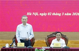 Tổng Bí thư Tô Lâm làm việc với Ban Chính sách, chiến luợc Trung ương