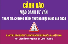 Cảnh báo mạo danh tư vấn tham gia Chương trình Thương hiệu quốc gia 2026