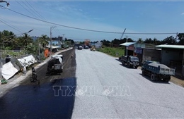 Đồng Tháp tăng tốc hoàn thiện đường tỉnh 864 trước 30/4