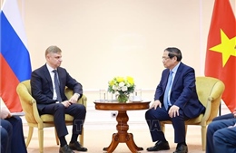 Thủ tướng tiếp lãnh đạo Công ty Cổ phần Đường sắt Liên bang Nga