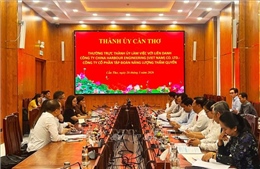  Cần Thơ làm việc với nhà đầu tư quốc tế trong lĩnh vực năng lượng