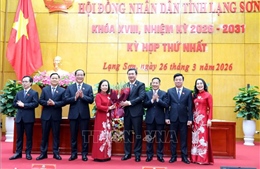 Lạng Sơn bầu các chức danh lãnh đạo chủ chốt của HĐND và UBND tỉnh nhiệm kỳ mới
