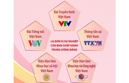 5 cơ quan là đơn vị sự nghiệp của Ban Chấp hành Trung ương Đảng từ 1/4/2026