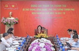Phó Thủ tướng Phạm Thị Thanh Trà: Triển khai căn cơ, bài bản để nâng cao hiệu quả y tế cơ sở