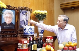 Tổng Bí thư, Chủ tịch nước Tô Lâm dâng hương tưởng nhớ các đồng chí lãnh đạo tiền bối