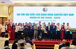 Ông Dương Mạnh Tiến được bầu giữ chức Chủ tịch Liên đoàn Bóng chuyền Việt Nam khóa VIII