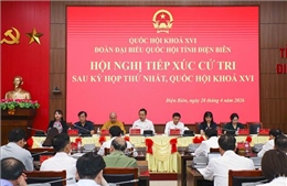 Phó Thủ tướng Nguyễn Văn Thắng tiếp xúc cử tri tại Điện Biên