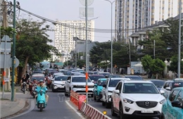 Nhiều cửa ngõ TP Hồ Chí Minh ùn tắc trong ngày đầu nghỉ lễ