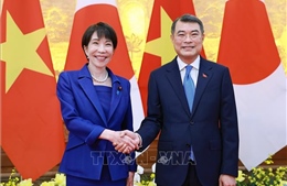 Thủ tướng Lê Minh Hưng hội đàm với Thủ tướng Nhật Bản Takaichi Sanae
