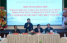 Đẩy mạnh chuyển đổi số, thúc đẩy kinh tế tuần hoàn