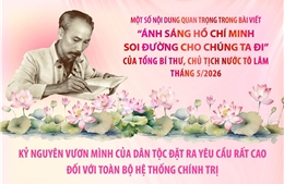 Tổng Bí thư, Chủ tịch nước Tô Lâm: Kỷ nguyên vươn mình của dân tộc đặt ra yêu cầu rất cao đối với toàn bộ hệ thống chính trị