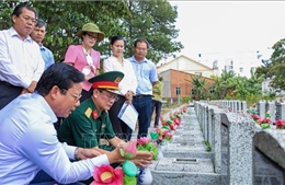 Khảo sát, chỉnh trang các công trình ghi công liệt sĩ phục vụ giám định ADN
